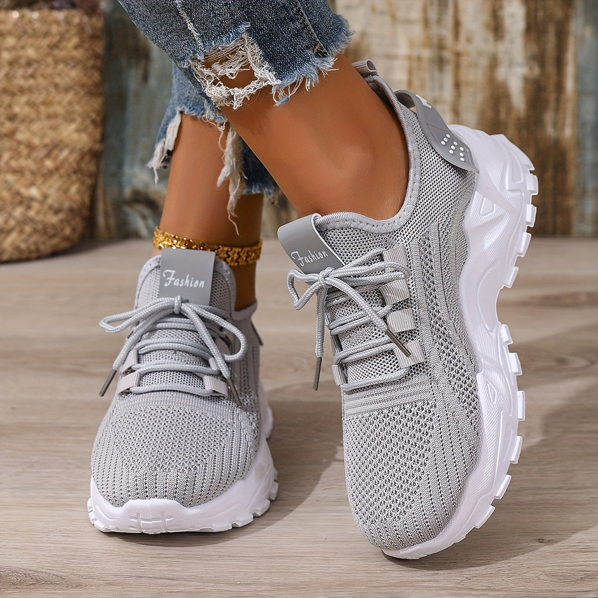 Women's Casual Shoes Slip on Mesh Sneakers Comfortable