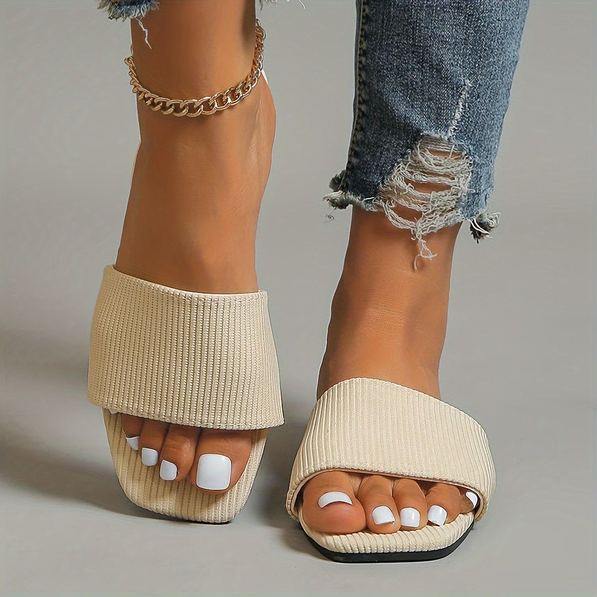 Women's Flat Sandals Elegant Stylish Outdoor
