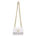 Women's Floral Print Metal Buckle Small Crossbody Bag Fashion
