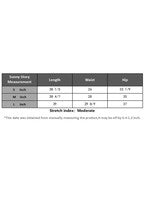 Women's High-Waist Lace Up Jeans CHICXSNT-3207