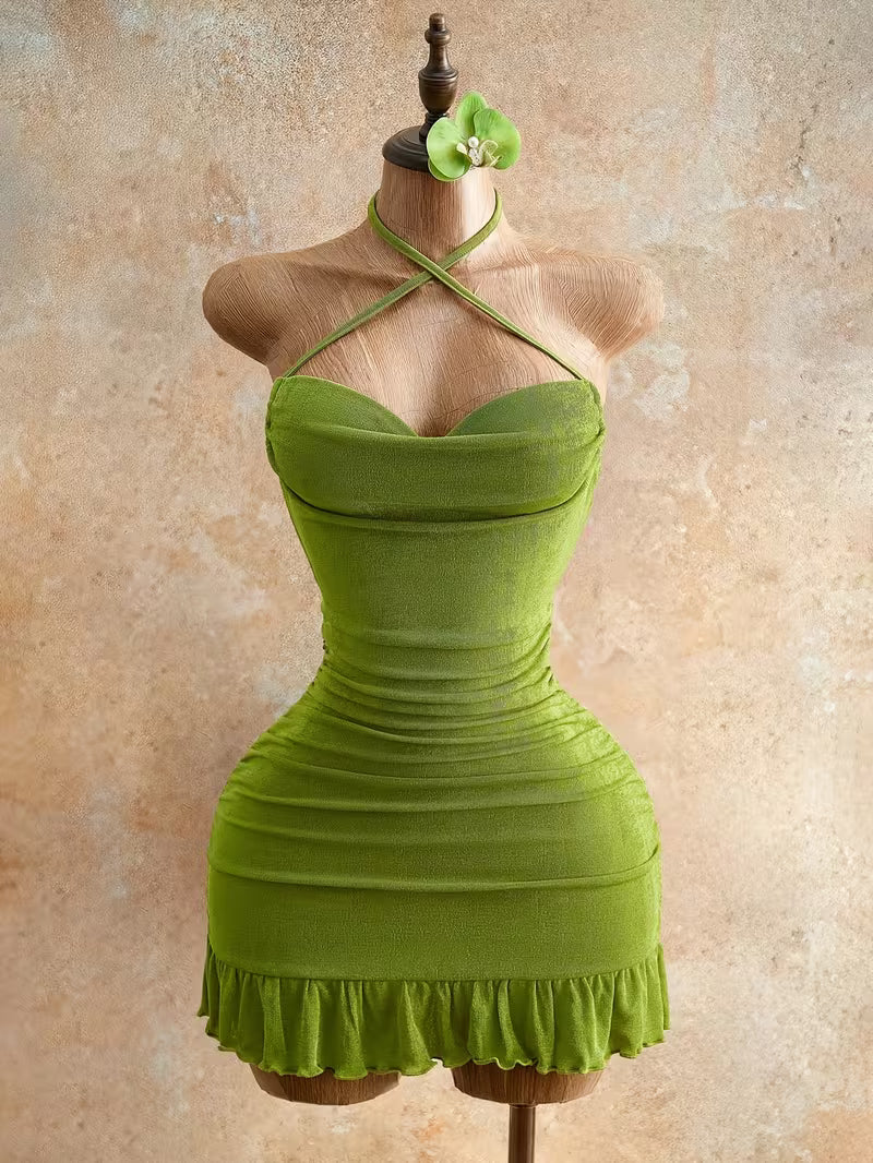 Women's Special Occasion Dress Elegant Mini 605697290900940