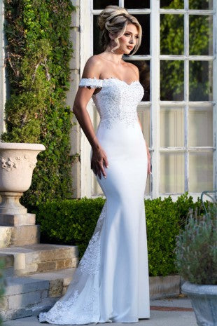 Women's Special Occasion Dress Elegant Wedding 458-134-4X-LF