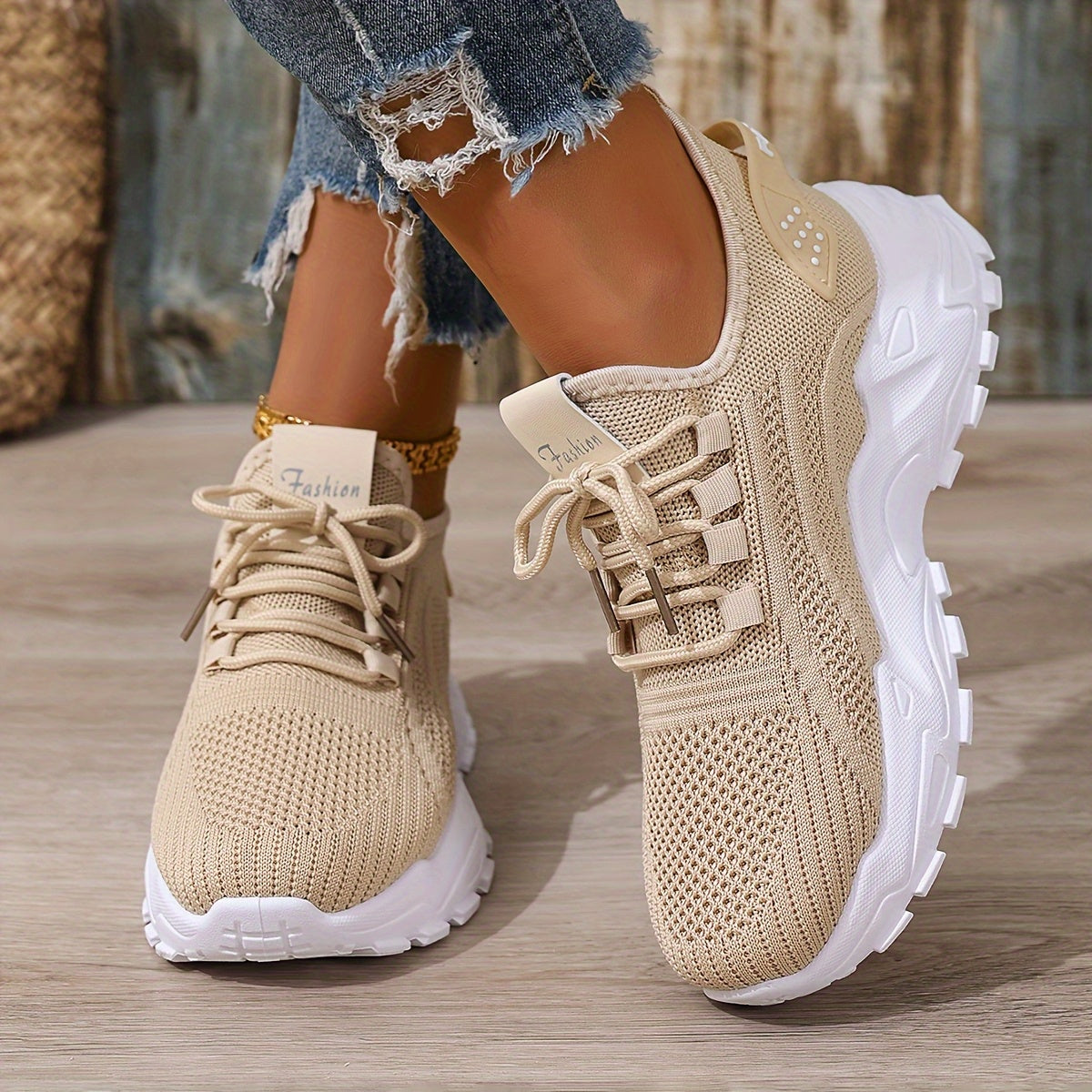 Women's Casual Shoes Slip on Mesh Sneakers Comfortable