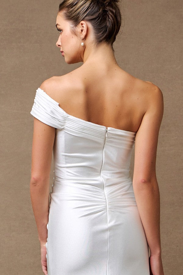 Women's Special Occasion Dress Elegant Wedding TG1688-Asymmetr-W