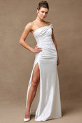 Women's Special Occasion Dress Elegant Wedding TG1688-Asymmetr-W