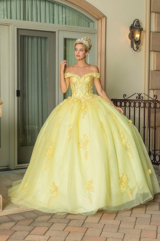 Women's Special Occasion Dress Elegant Wedding 1760YELLOW