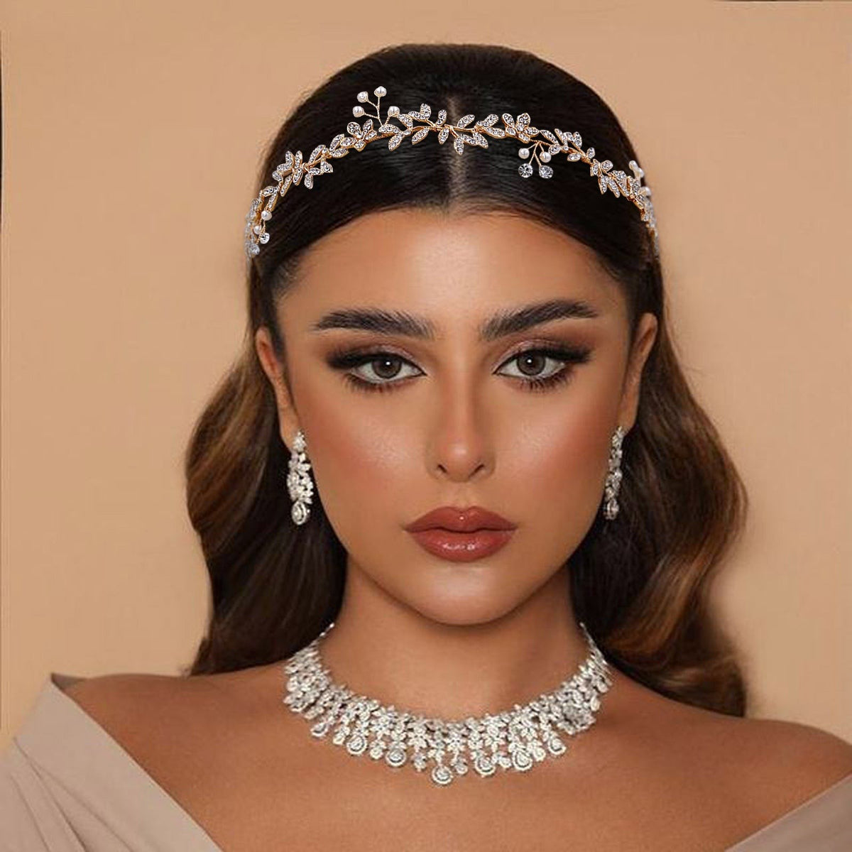 Women's Special Occasion Headband Elegant Wedding BHP89-G