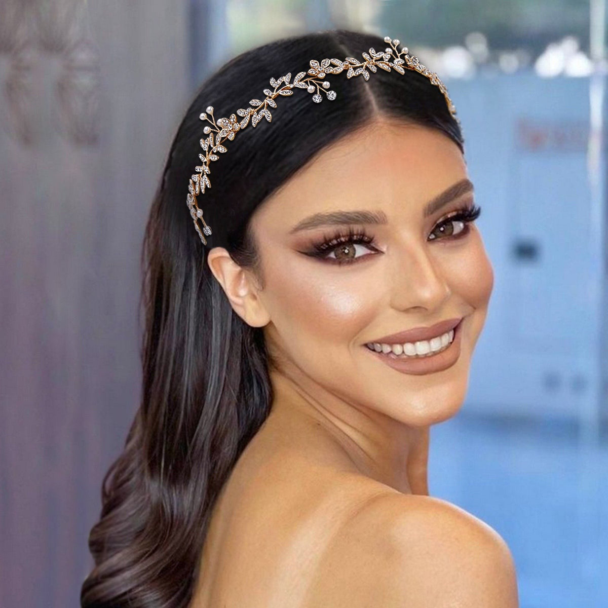 Women's Special Occasion Headband Elegant Wedding BHP89-G
