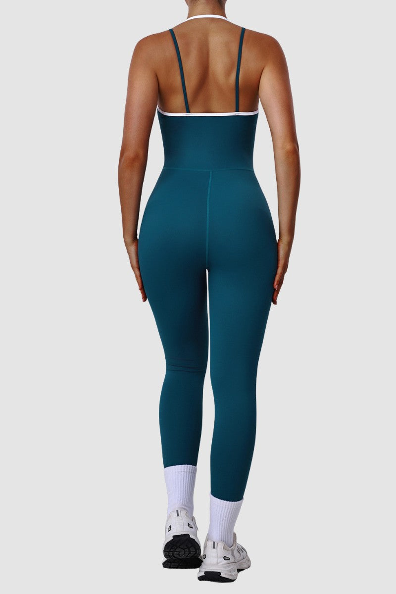 Women's Elastic Bodycon Yoga Jumpsuit WF2601WJ0018