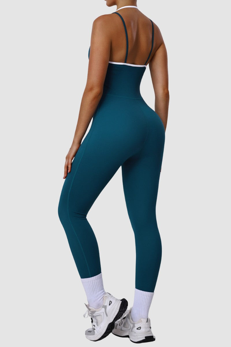 Women's Elastic Bodycon Yoga Jumpsuit WF2601WJ0018