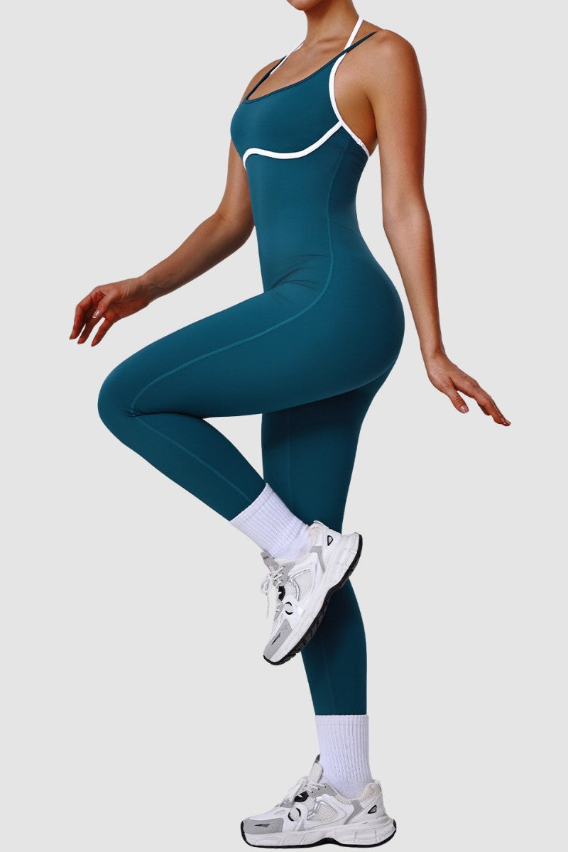 Women's Elastic Bodycon Yoga Jumpsuit WF2601WJ0018