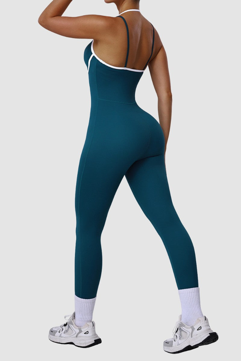 Women's Elastic Bodycon Yoga Jumpsuit WF2601WJ0018