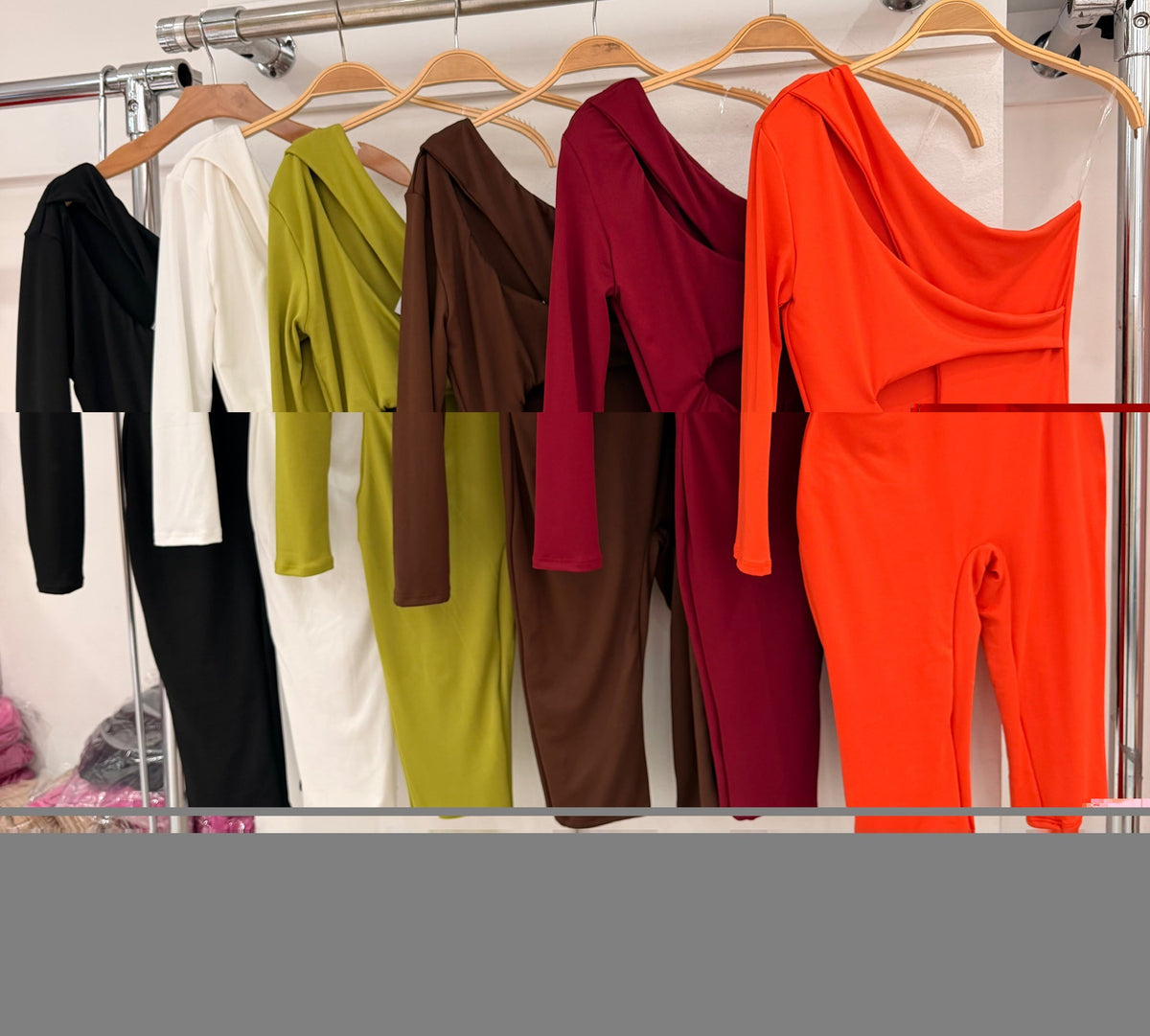 Women's One-Shoulder Cut-Out Bodycon Romper XJ4096