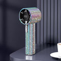 Diamond Shaped Handheld Mini Cooling Fan USB Rechargeable Portable
