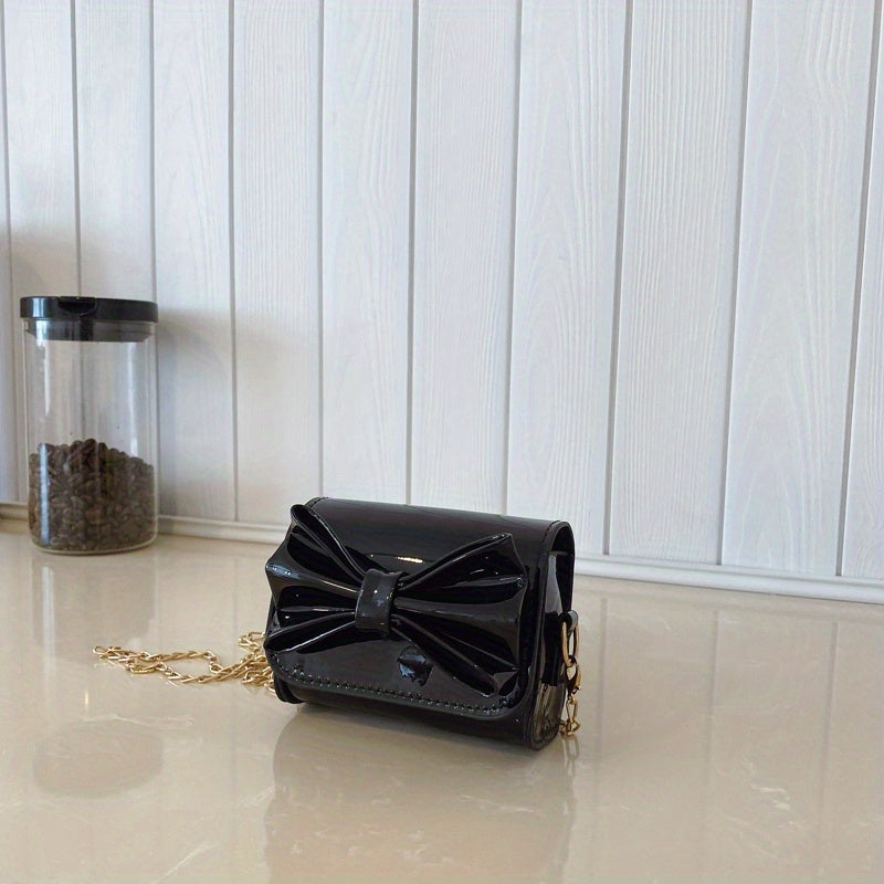 Women's Mini Crossbody Bag Casual Handbag Metal Chain Strap