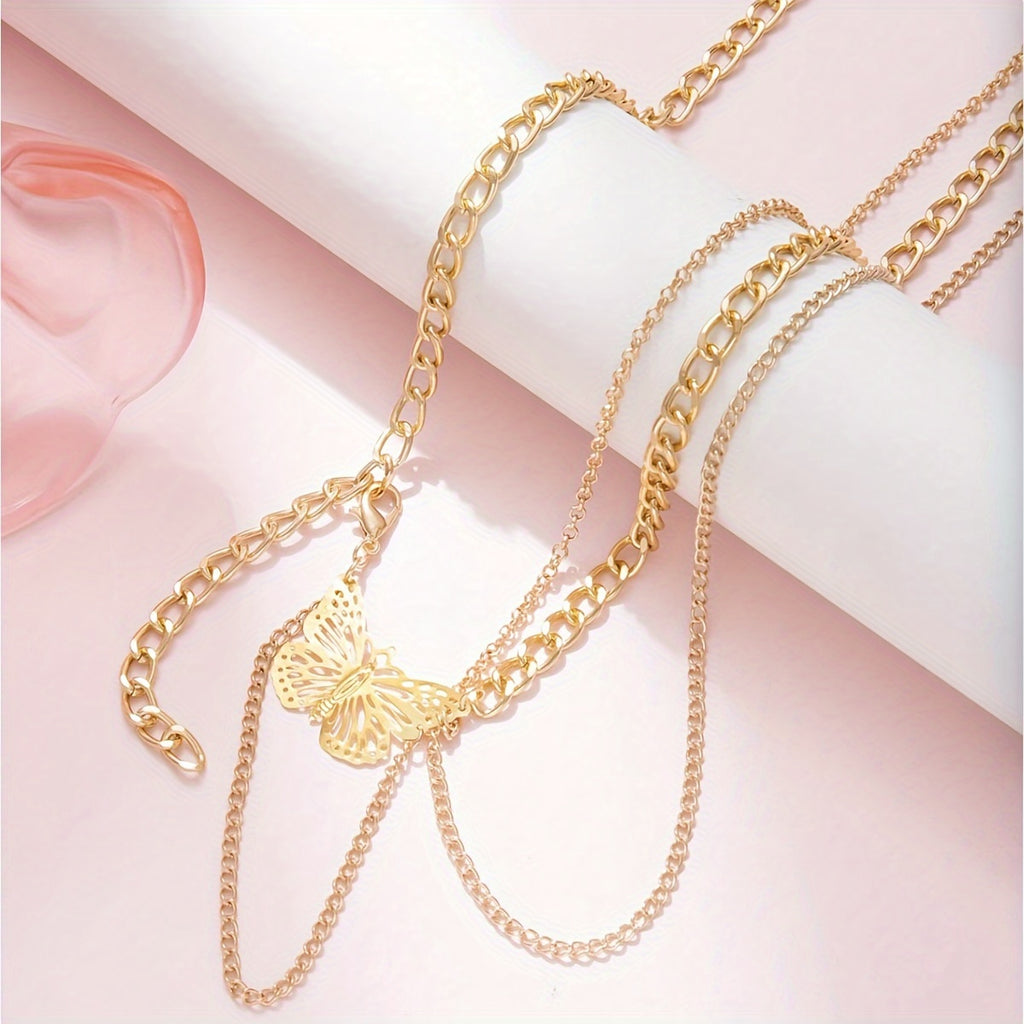 Women's Adjustable Butterfly Bow Accent Waist Belt