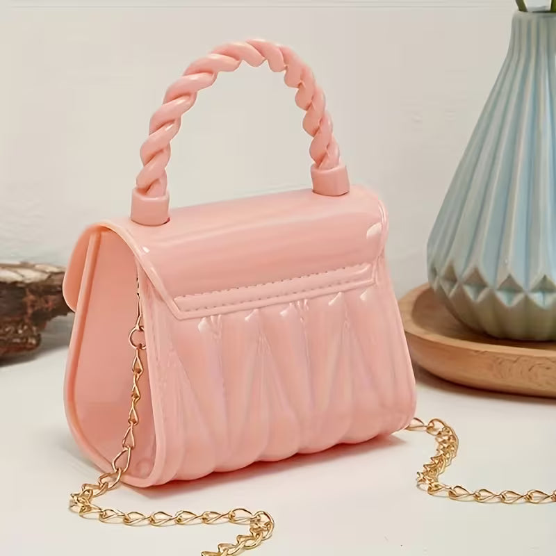 Women's Mini Heart Shaped Jelly Crossbody Bag