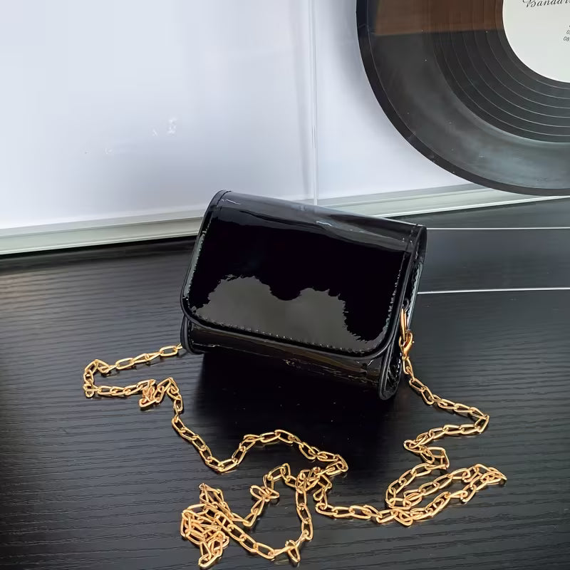 Women's Solid Color Small Square Shoulder Bag Fashion