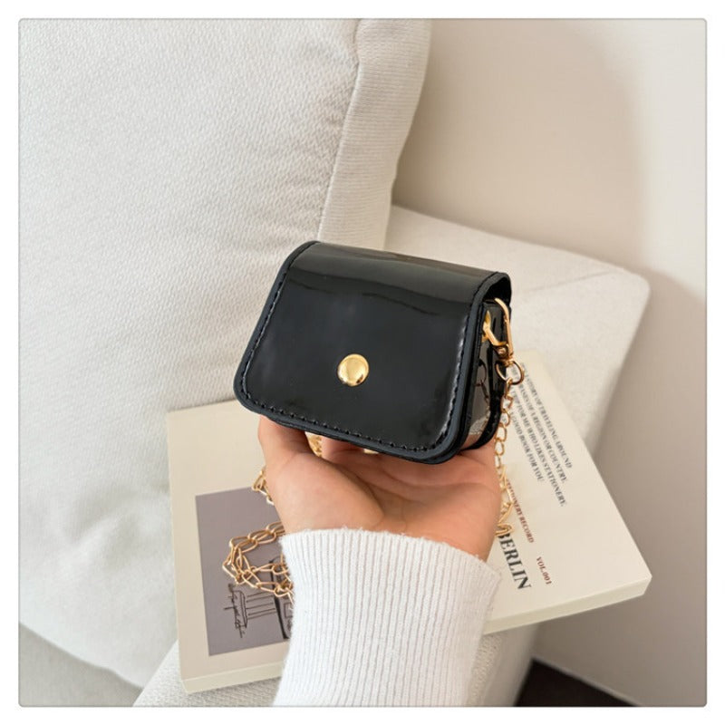 Women's Laser Bow Small Square Mini Bag Fashion