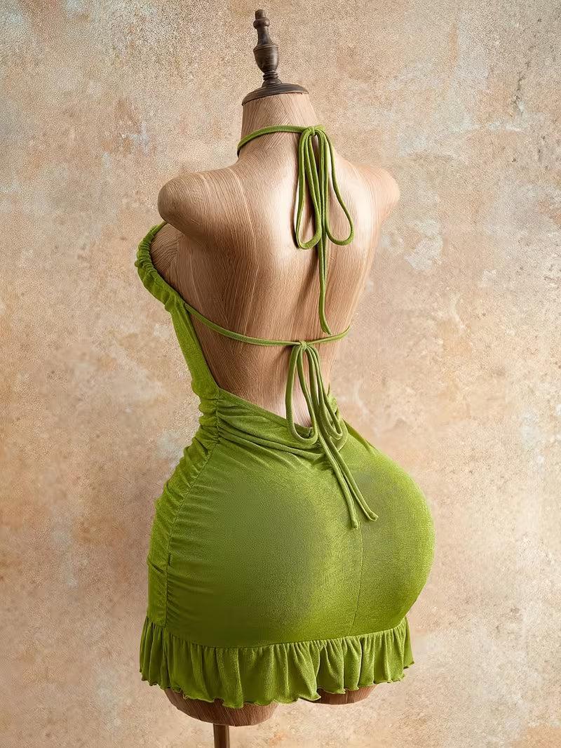 Women's Special Occasion Dress Elegant Mini 605697290900940