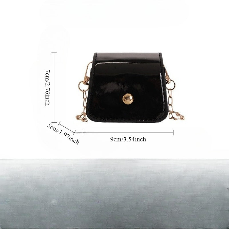 Women's Laser Bow Small Square Mini Bag Fashion