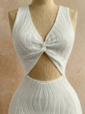 Women's Special Occasion Dress Elegant White