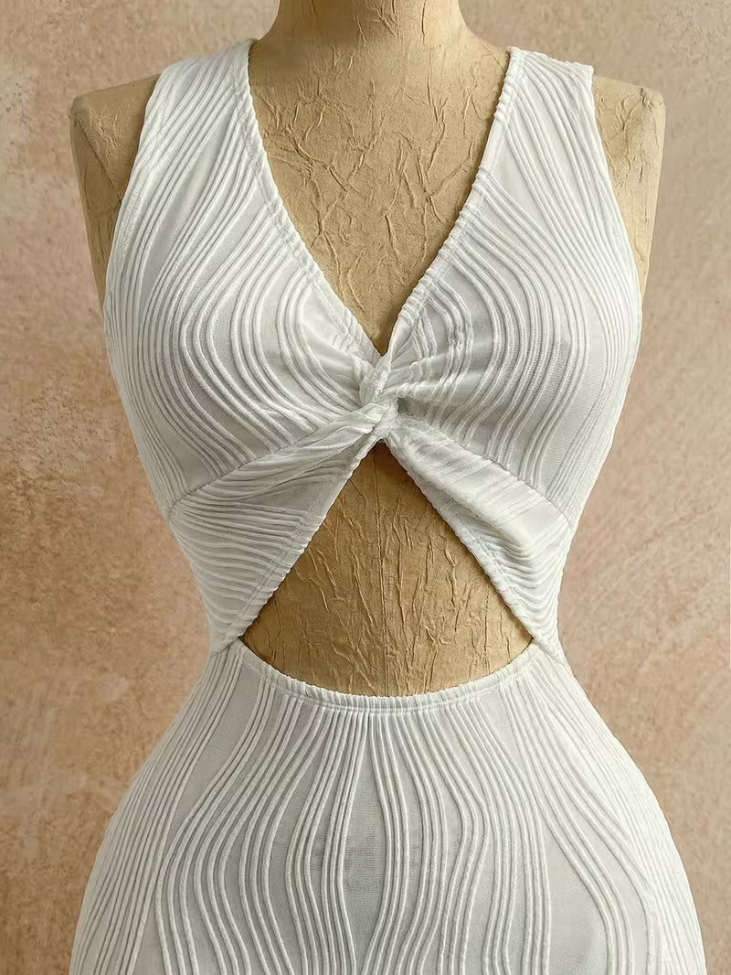 Women's Special Occasion Dress Elegant White