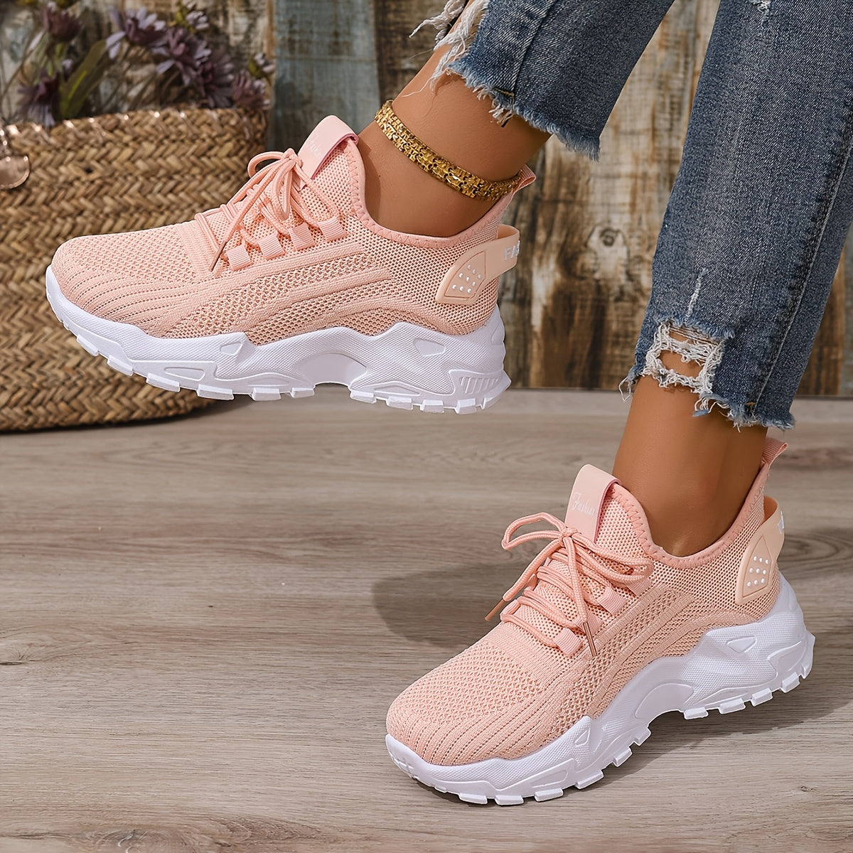 Women's Casual Shoes Slip on Mesh Sneakers Comfortable