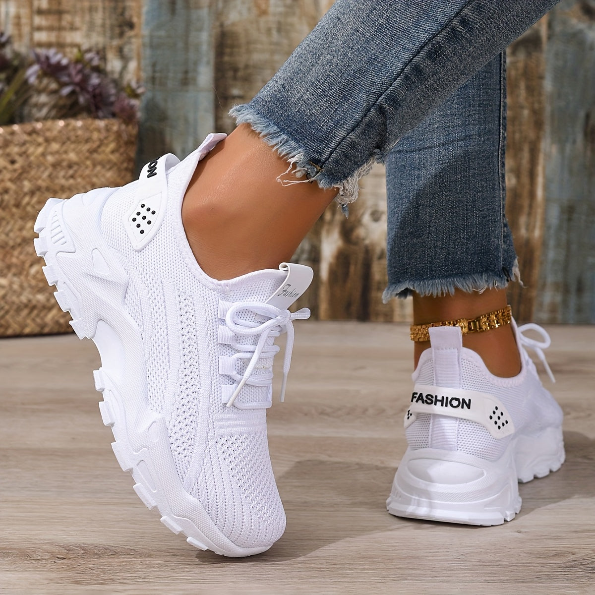 Women's Casual Shoes Slip on Mesh Sneakers Comfortable