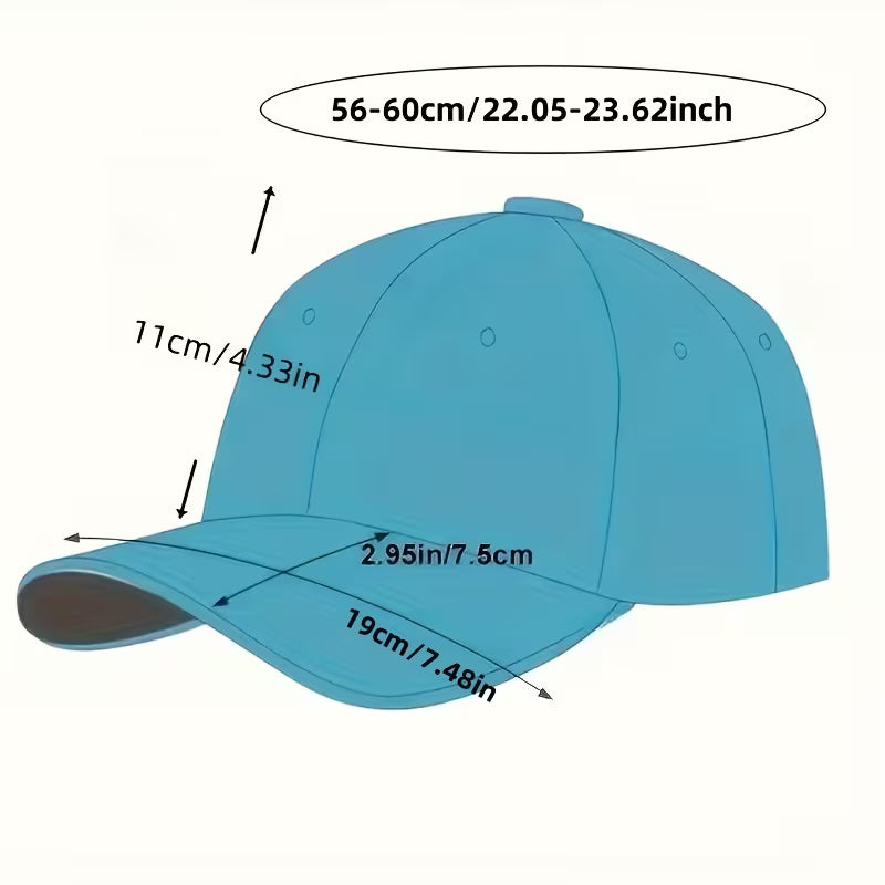 Unisex Retro Torn Baseball Cap Vintage Distressed Embroidered
