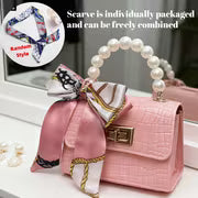 Women's Pearl Handle Small Crossbody Handbag Fashion