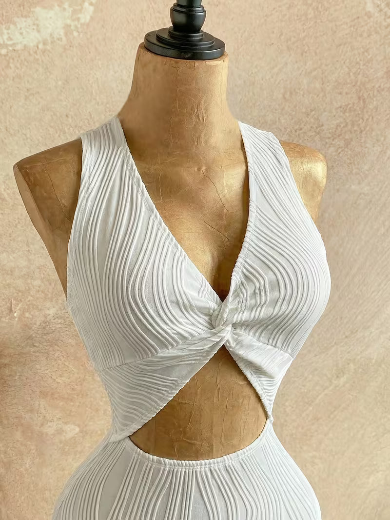 Women's Special Occasion Dress Elegant White
