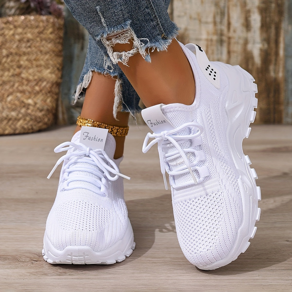 Women's Casual Shoes Slip on Mesh Sneakers Comfortable
