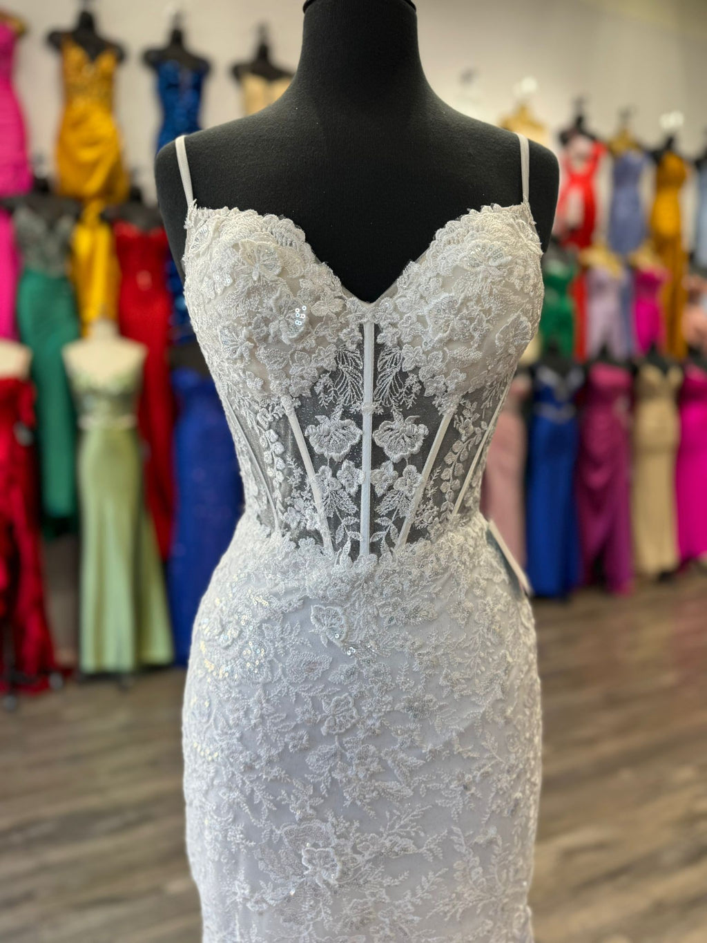 Women's Special Occasion Dress Elegant Wedding LV2521-W_U