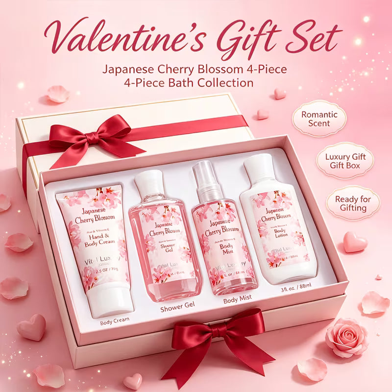 Women's Special Occasion Body Care Shower Gel Gift Set