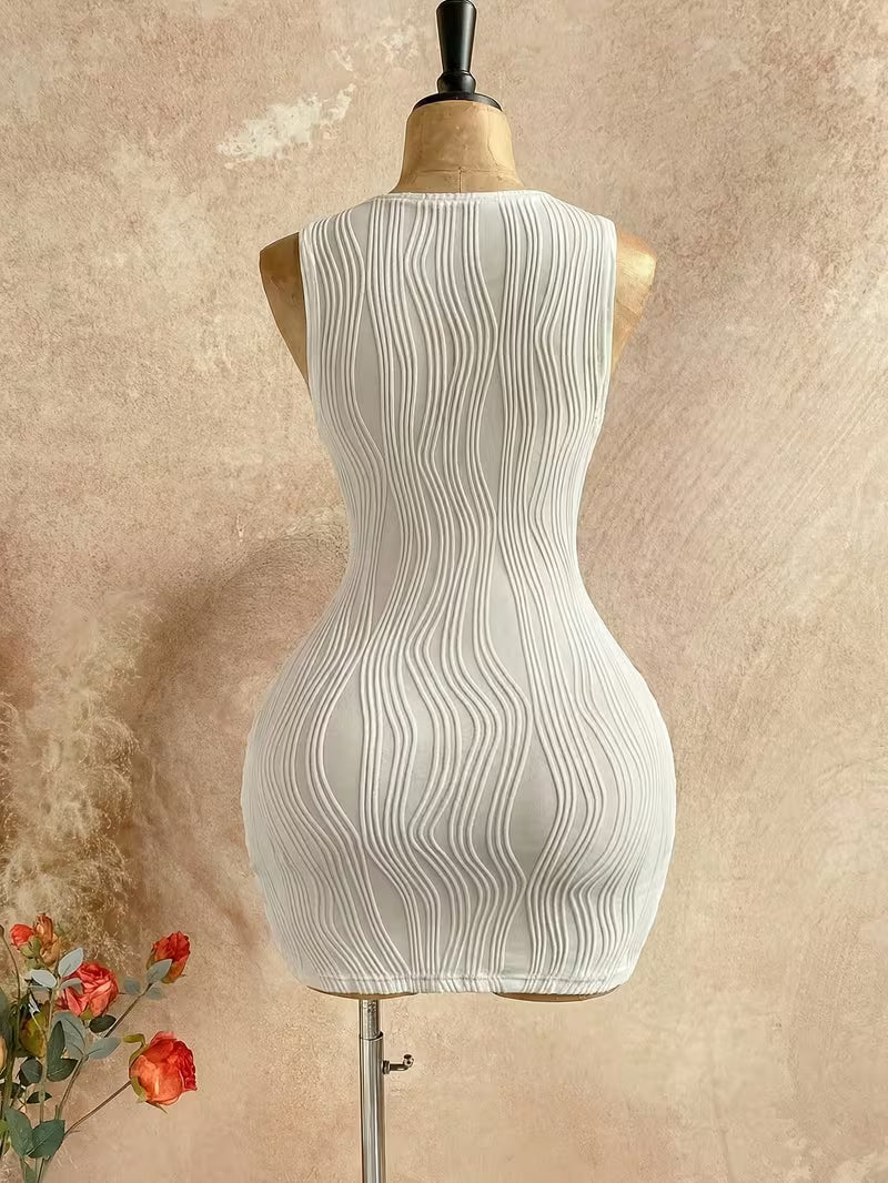 Women's Special Occasion Dress Elegant White