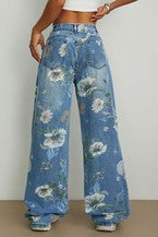 Women's Fashion Straight Denim Jeans MSF-15875
