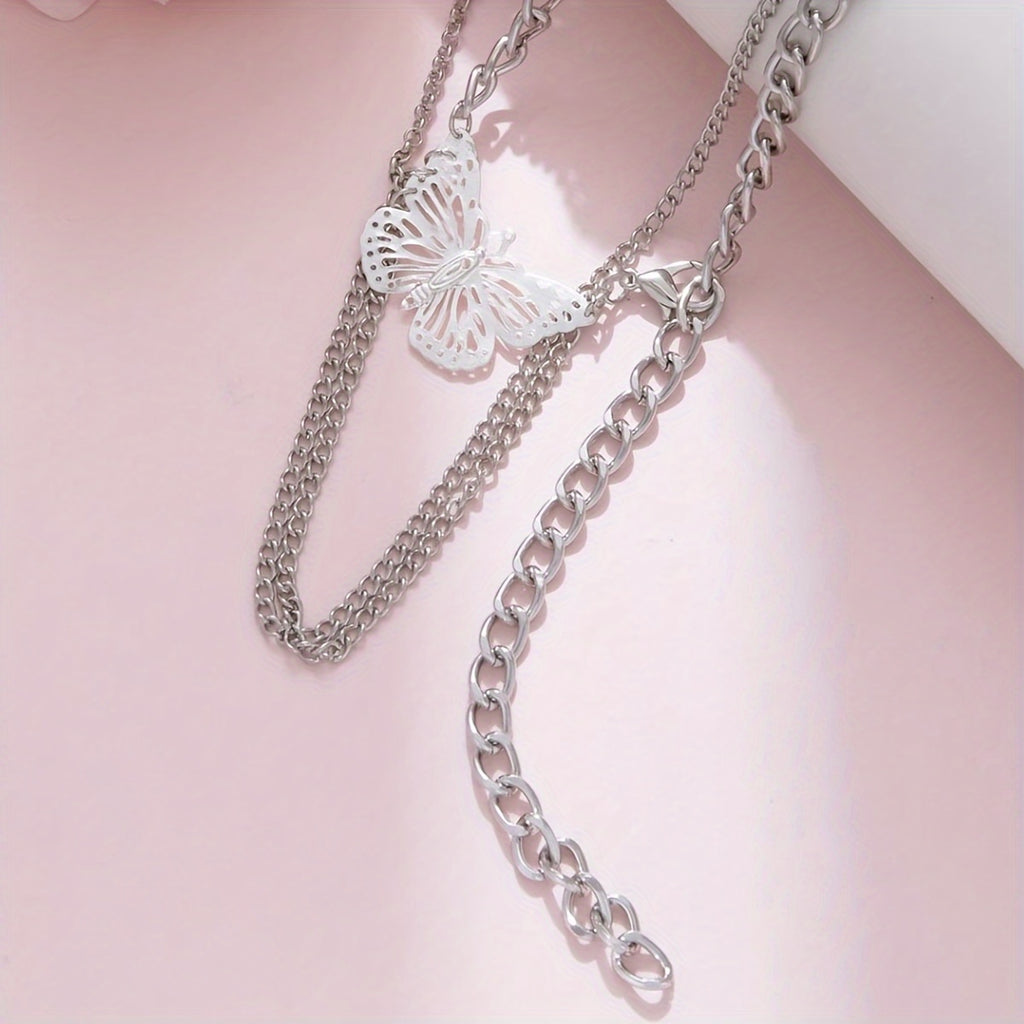 Women's Adjustable Butterfly Bow Accent Waist Belt