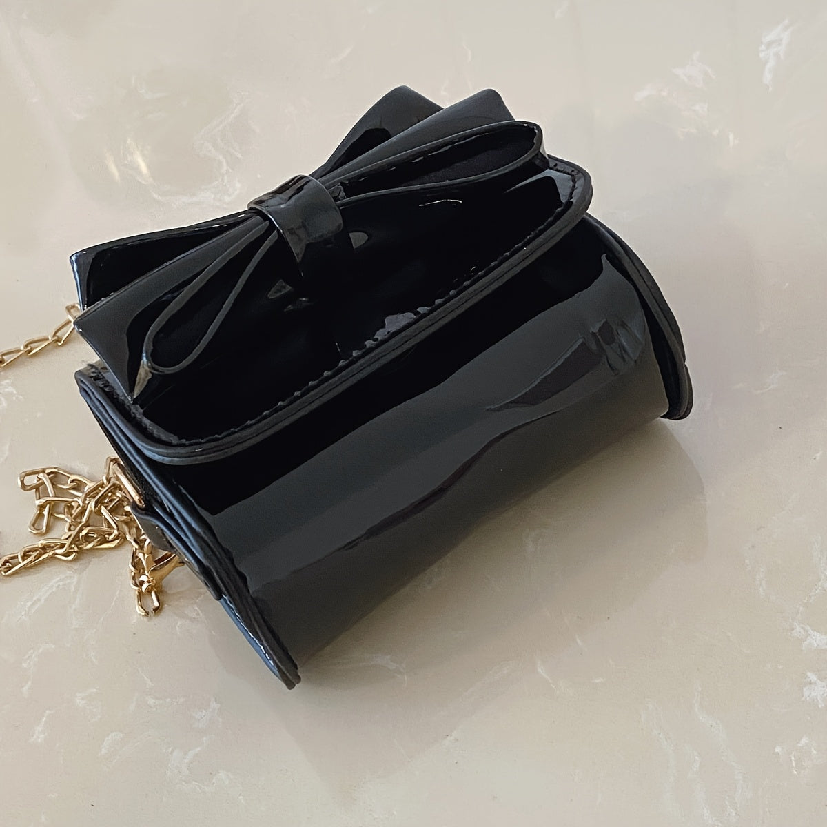 Women's Mini Crossbody Bag Casual Handbag Metal Chain Strap
